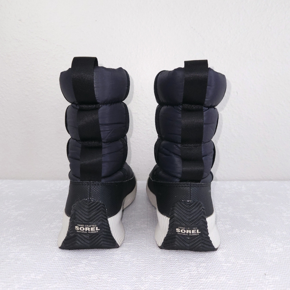SOREL Out 'N About Puffy Mid Boots Navy Blue US 8 - Picture 7 of 12